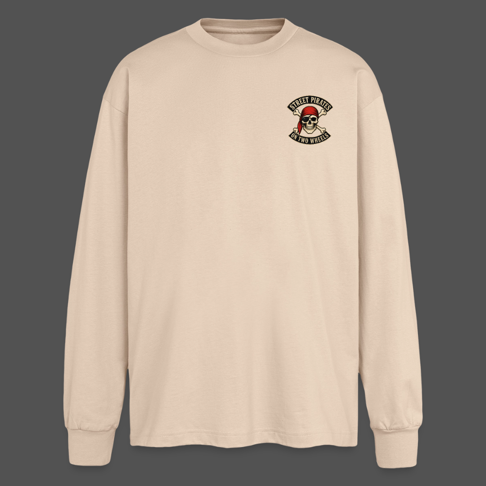 Street Pirates – On Two Wheels Oversized Long Sleeve (Backprint)