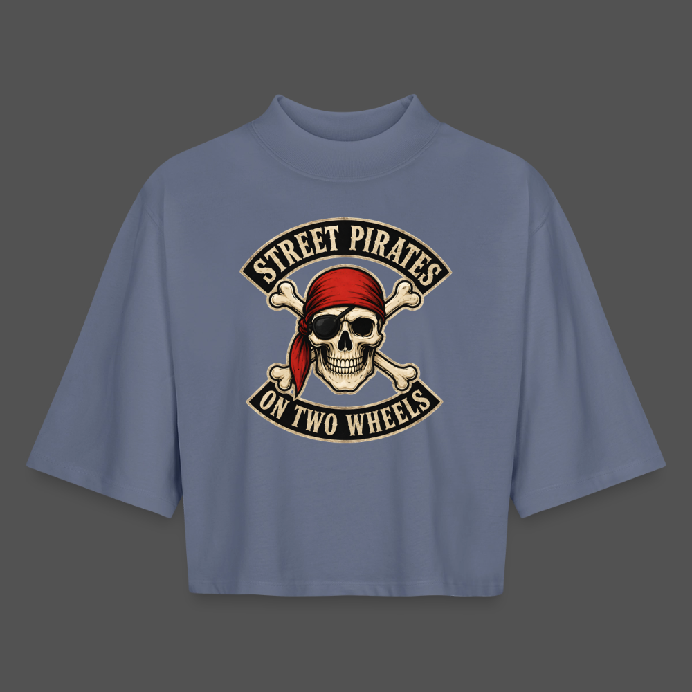 Street Pirates – On Two Wheels Damen Boxy T-Shirt