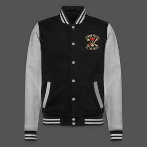 black/heather grey