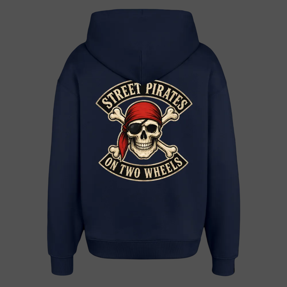 Street Pirates – On Two Wheels Hoodie (Backprint)