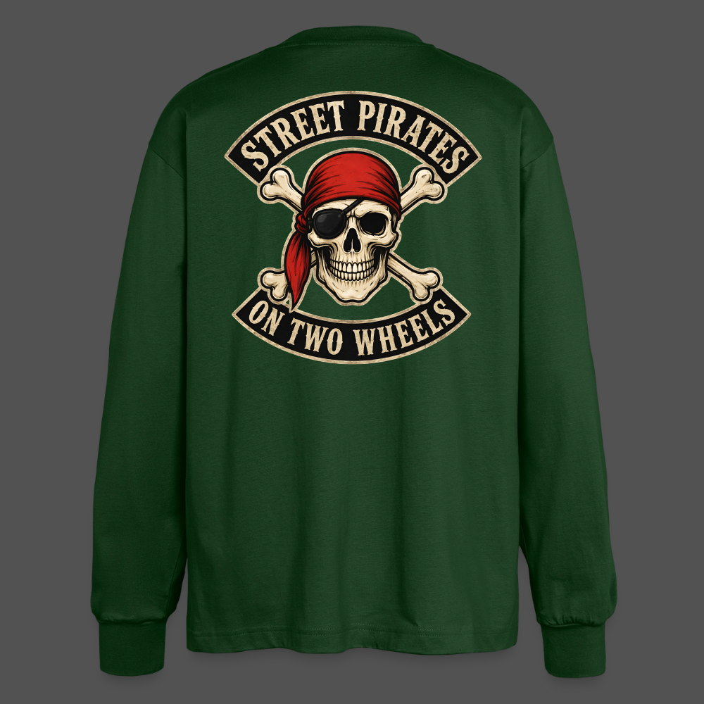 Street Pirates – On Two Wheels Oversized Long Sleeve (Backprint)