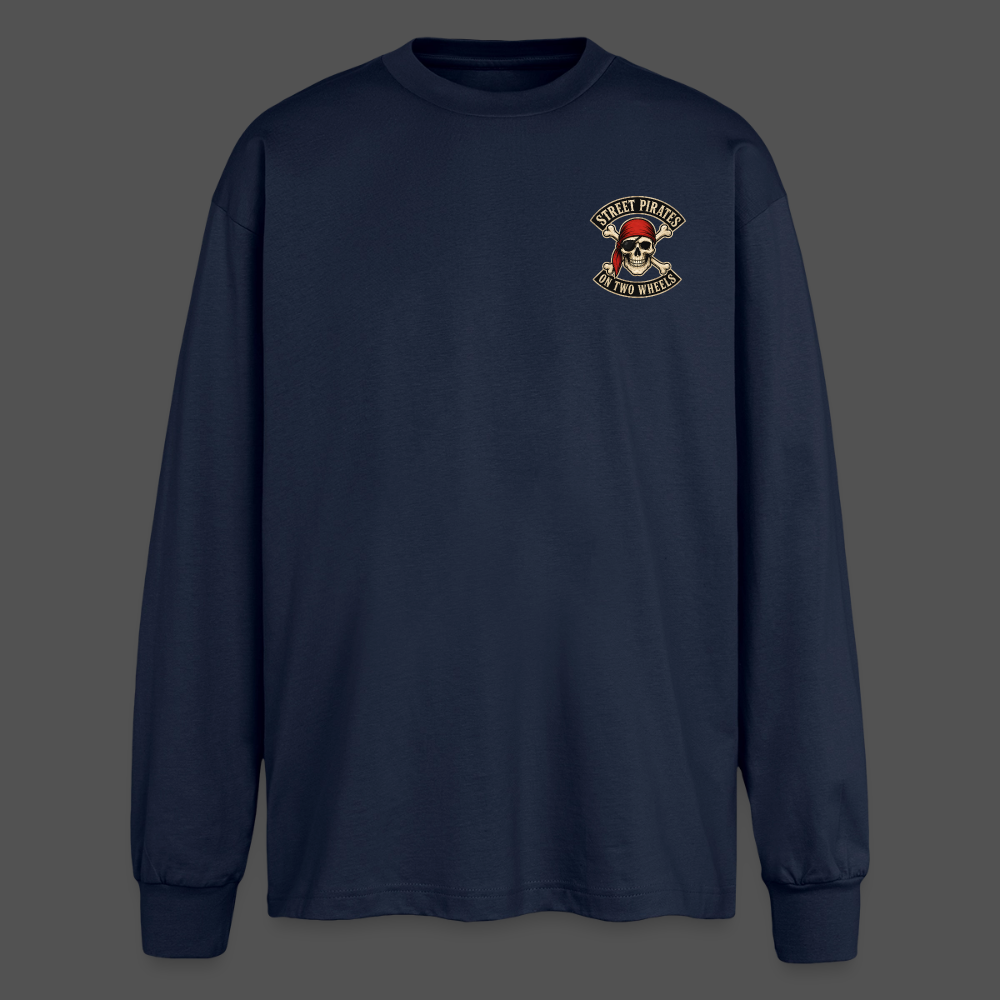 Street Pirates – On Two Wheels Oversized Long Sleeve (Backprint)