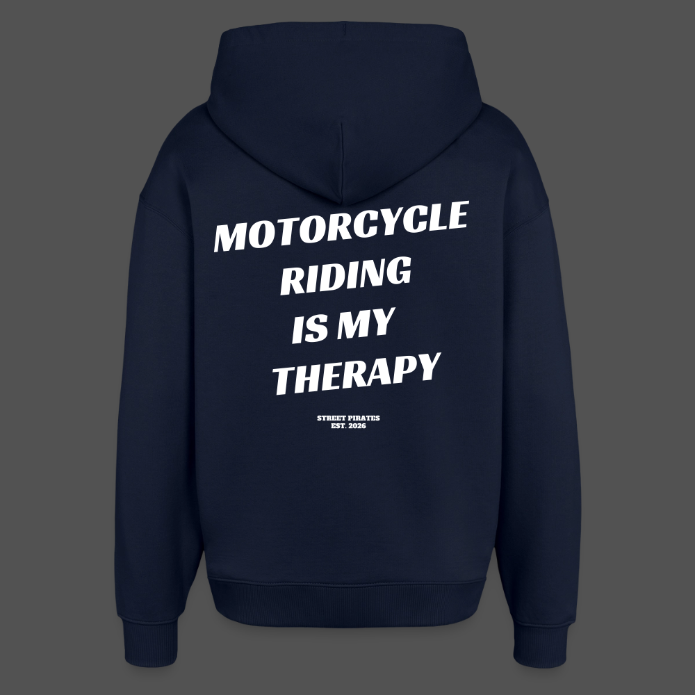 Street Pirates – Motorcycle Riding Is My Therapy Hoodie