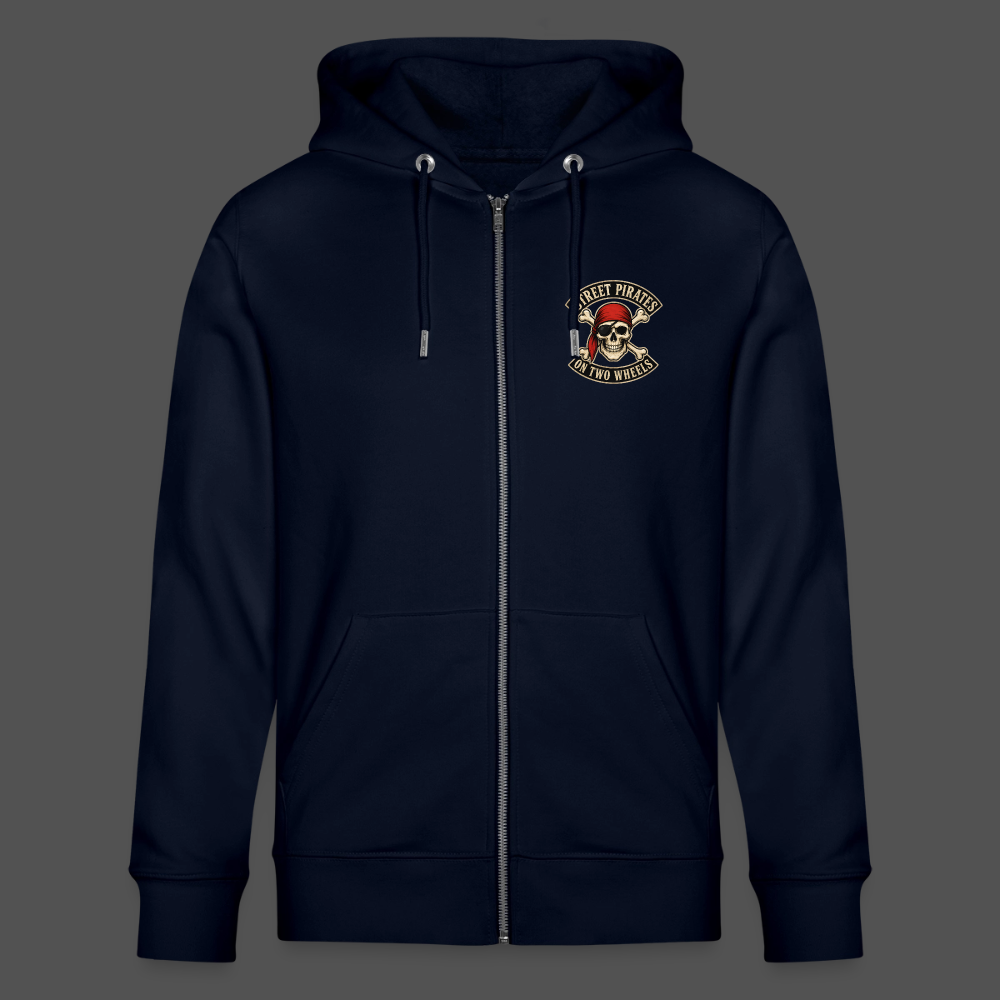 Street Pirates – On Two Wheels Zipper Hoodie (Backprint)