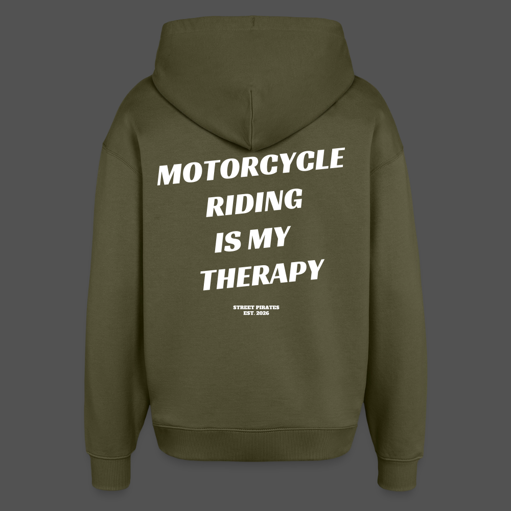Street Pirates – Motorcycle Riding Is My Therapy Hoodie