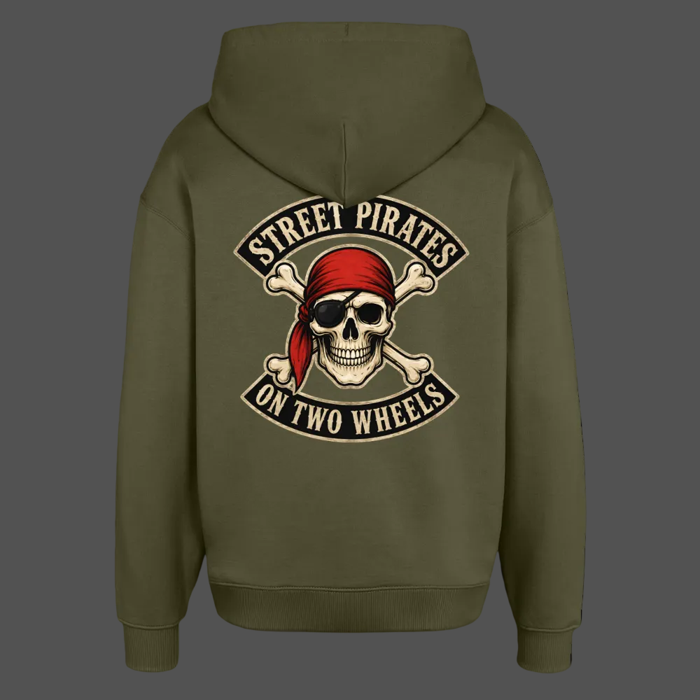 Street Pirates – On Two Wheels Hoodie (Backprint)